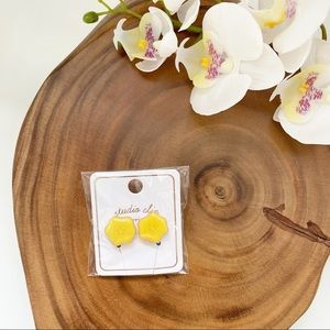 🇯🇵 Studio CLIP flower clip on earrings